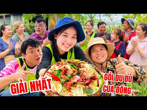 Oc Buou Vang gets her revenge with a perfect score from Khuong Dua for her papaya salad with fiel...