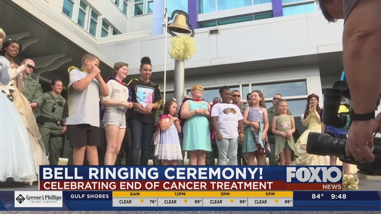Ringing bells to celebrate the end of cancer treatment YouTube