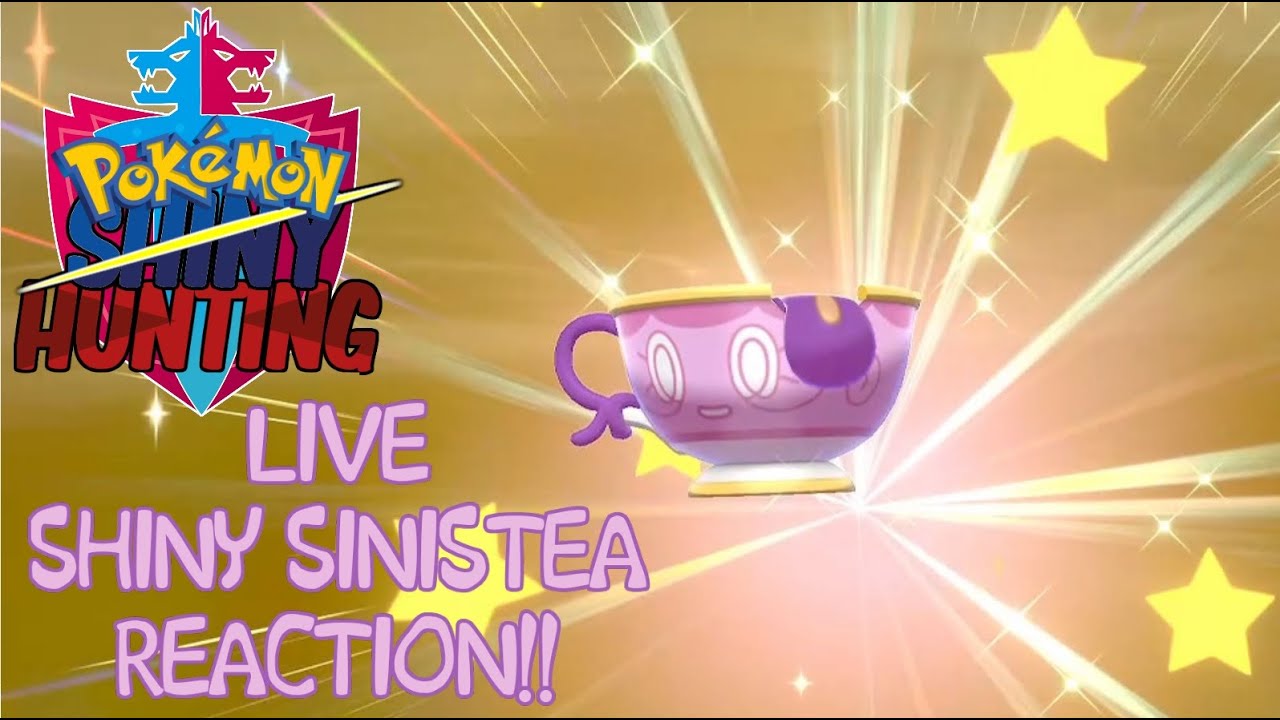 Live Shiny Sinistea Reaction 271 Hatched Masuda Method No Shiny 