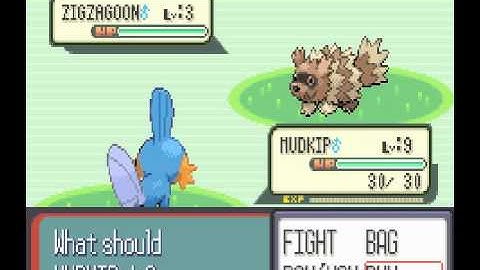 Catching Ralts - Rare - Pokemon Ruby