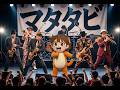 MVはAIに10分で作ってもらう時代。ももこねこ「BURN AND GROW」#anime #架空アニソン #アニメ #魔法の力士どすこいももこ