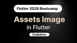 Ep 20 | Assets &amp; Images in Flutter | Flutter Tutorial for Beginners 19 | 2026 Flutter Course