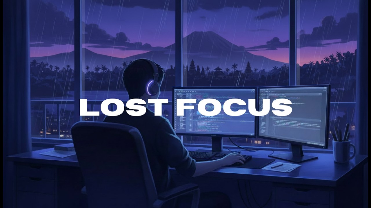 Lost Focus — Synthwave Beats for Deep Work