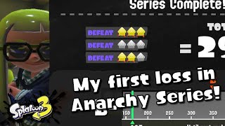 Splatoon 3 | Losing my first series and learning what I did wrong [Solo Ranked Ep. 3]