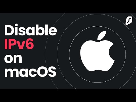 How to disable IPv6 on macOS?