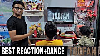 TOOFAN SONG REACTION + DANCE | KGF CHAPTER 2 | Suraj Kumar, Shubham Kumar |