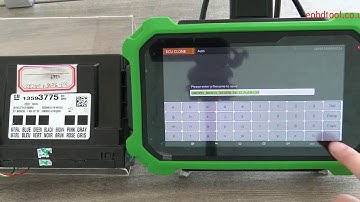 How OBDSTAR X300 DP Plus Do GM Opel Bosch BCM Clone