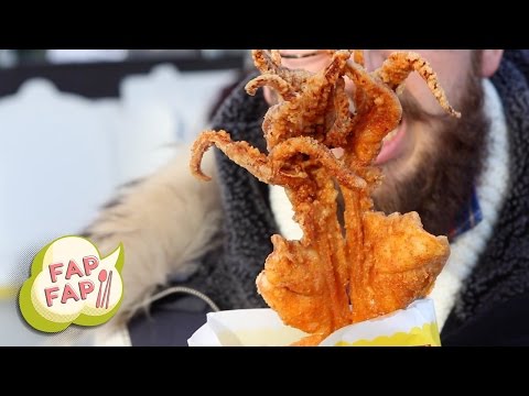 Korean Squid Lollipops