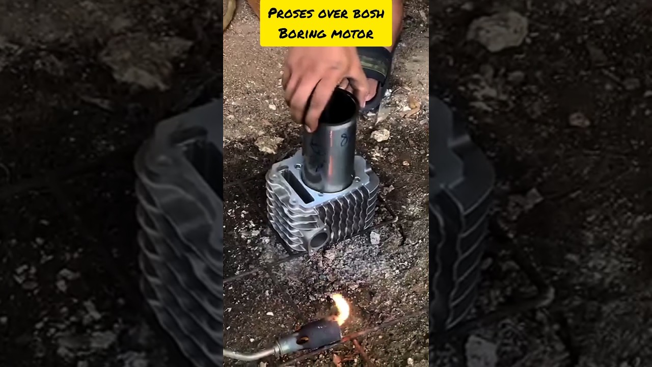 PROSES GANTI BORING | OVER BOSS BORING MOTOR | BORE UP 