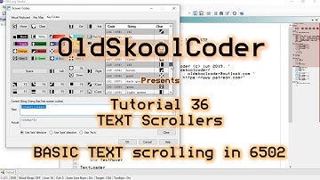 Tutorial 36.02 : TEXT Scroller in Assembler