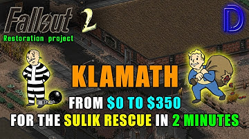 ✔ Sulik Rescue in 2 Minutes | Klamath | Fallout 2 Restoration Project