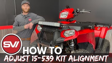 HOW TO: Adjust Alignment - DURACLUTCH R-Series Kit 15-539 on Polaris ATV (Sportsman 570)