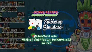 How to Play Cryptozoic Deck Builders Online - TableTop Simulator Profile