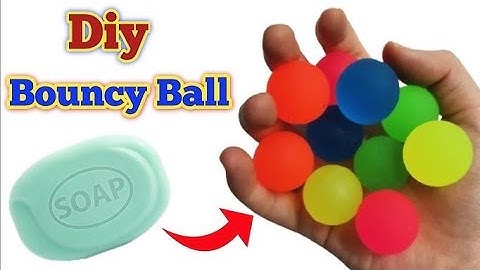 how to make bouncing ball at home/homemade Bouncy balls/Ball at home