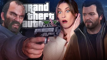 THE TRUTH COMES OUT | Grand Theft Auto 5 First Blind Playthrough | basicwitgirl | Part 19