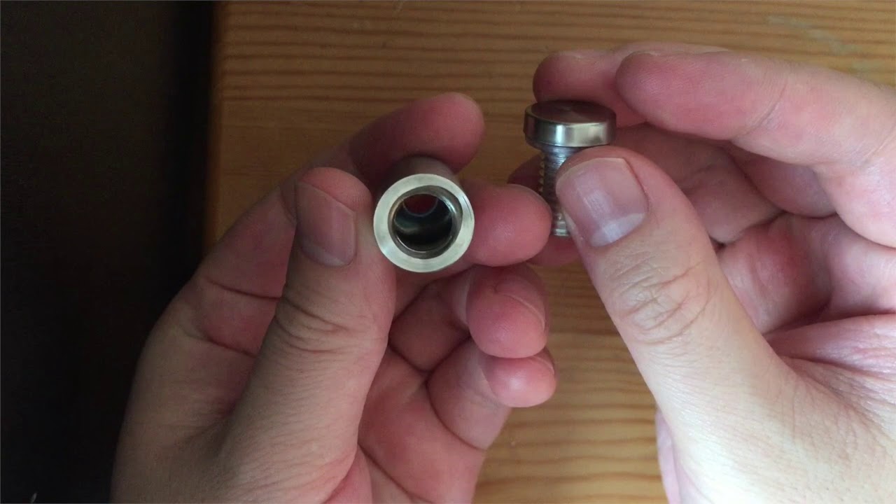 Lantee 20 Pieces 16mm x 25mm Stainless Steel Advertise Glass Standoff Pin Fixing Mount Bolt