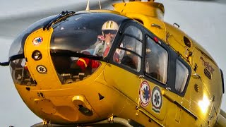 Hungarian Air Ambulance Helicopter Ec135 Ha-Ech At Budaörs Base