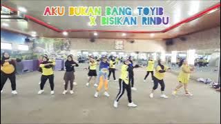 AKU BUKAN BANG TOYIB X BISIKAN RINDU//SENAM KREASI DANGDUT 2025//CHOREO ITA ARIETA