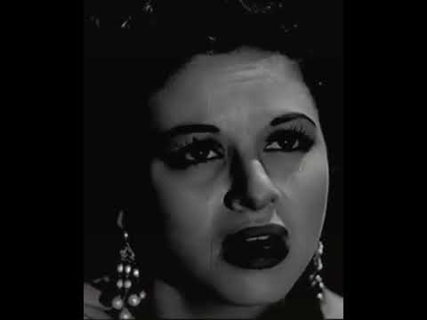 فاتن حمامة تغني لأول مرة في مشهد نادر