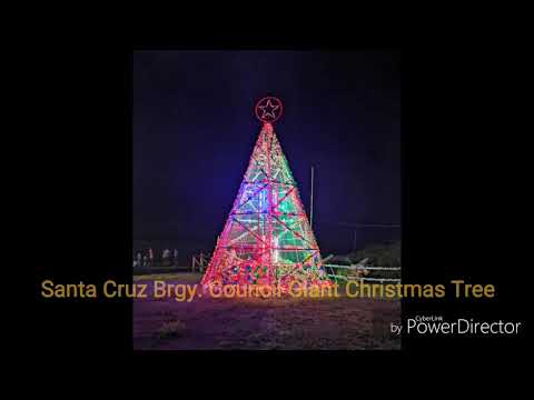 Santa Cruz Christmas Village Featuring Santa Cruz Elementary School Entry
