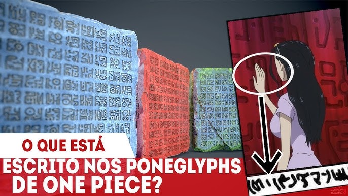 TUDO QUE ESTÁ ESCRITO NOS PONEGLYPHS (Informações explicadas!) One Piece