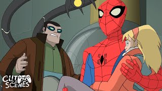 Spider-Man Saves Gwen from Electro | Spectacular Spider-Man (2008)