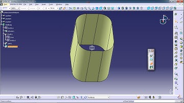 Surface based Features- CATiA Part Design Workshop for Beginners