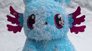 Rivulet plays in the snow (live action adaptation)