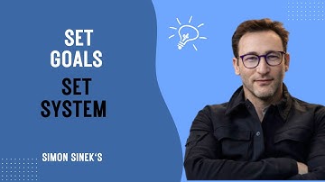 Why You Never Achieve Goals | Set System, Not Goals | SIMON SINEK | #motivational  #speech h