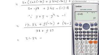 Alternating voltages and phasors : phasor addition and division (Problem 3) | Electrical Engineering