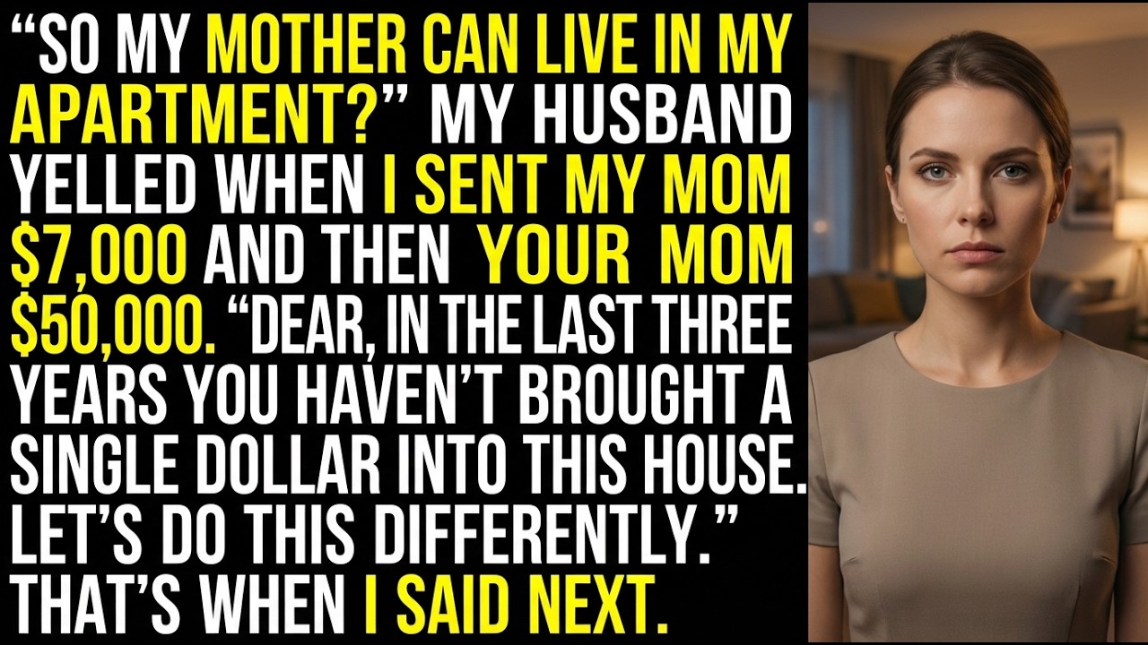 NOT ONLY HAVE YOU BROUGHT IN ZERO MONEY FOR THREE YEARS— YOU EVEN SENT MY MOM’S $50K TO YOUR MOTHER?