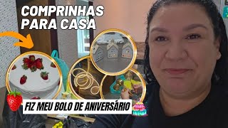 ✨️COMPRINHAS DAS LOJAS | BOLO DE MORANGOS E CICLO NOVO POR AQUI 🏠