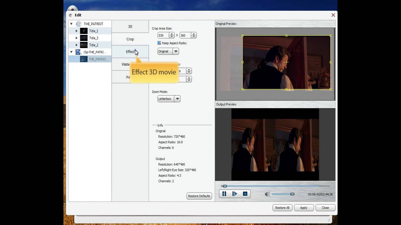 How to Rip DVD to AVI/MP4/MKV/WMV etc.  and 3D videos?
