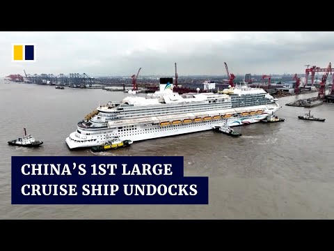 China’s first home-grown large cruise ship set to begin sea trials