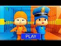 POCOYO PRISONER VS POLICE PRISON RUN! (Obby)
