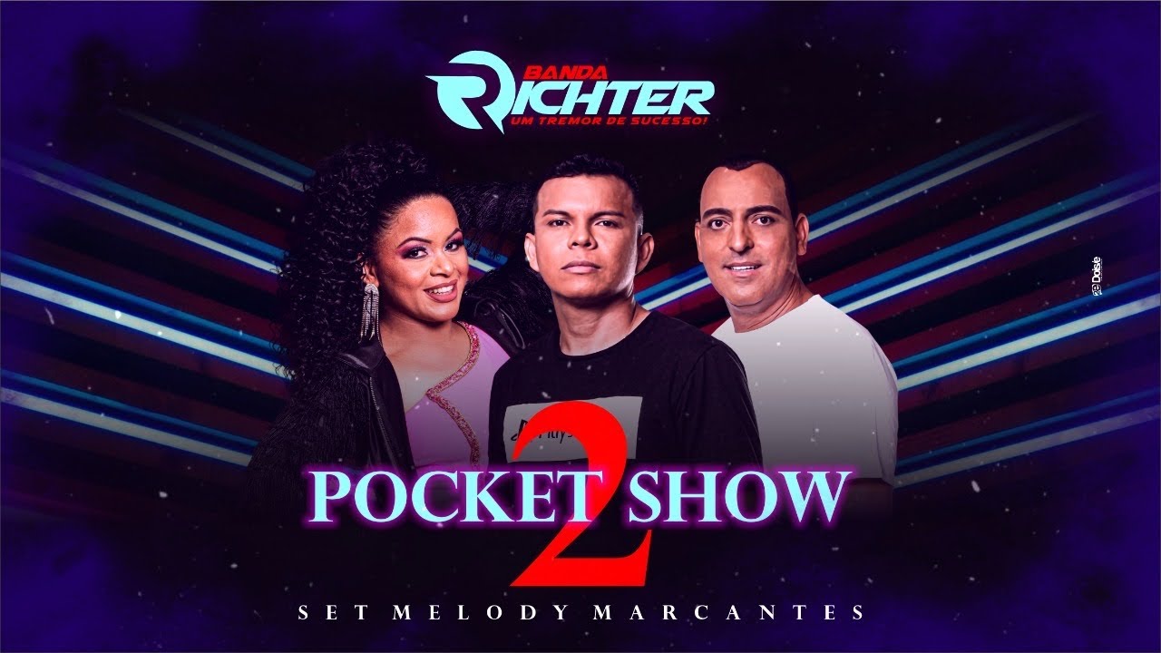 SET MELODY MARCANTES - BANDA RICHTER - DVD 2022 ( POCKET SHOW 2 )
