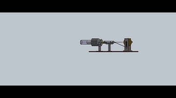 Stirling engine Motion Study in SolidWorks