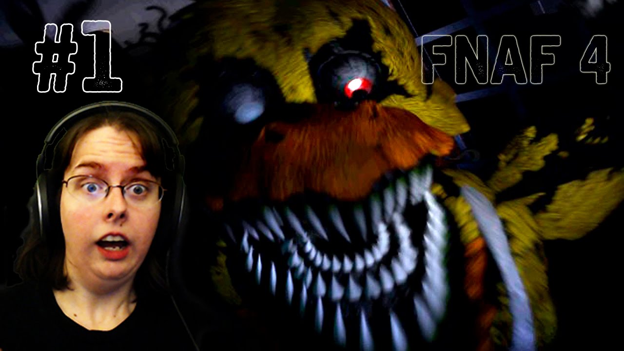 Five Nights At Freddy's 4 Part 1 NIGHT 1 || SCARIEST GAME EVER! - YouTube