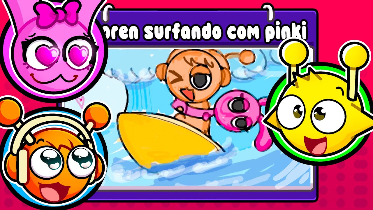 Cada um faz UM PEDAÇO do DESENHO no Gartic Phone | Sprunki