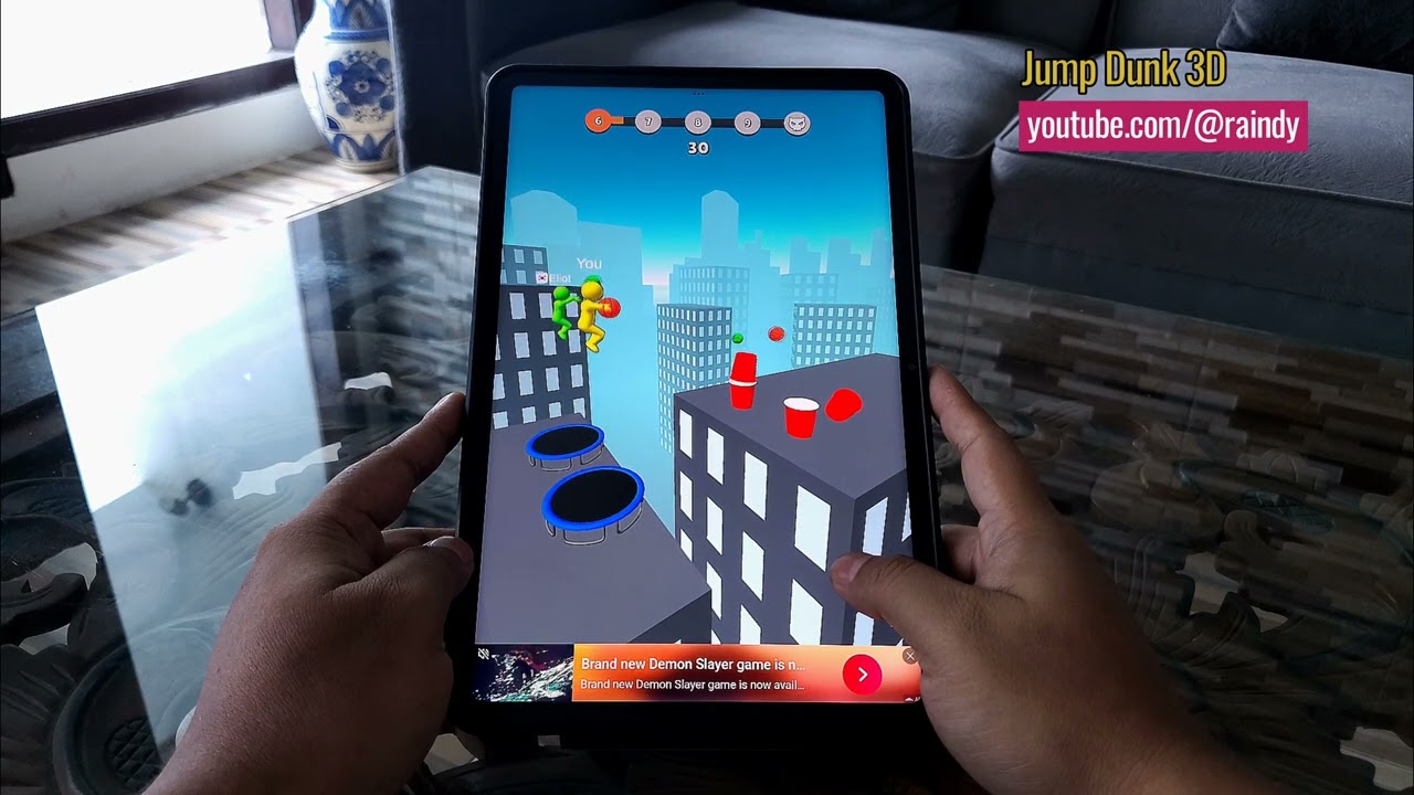 Jump Dunk 3D - Game for Android - Gameplay