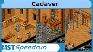 Cadaver The Last Supper in 09m 56s | Speedrun [Atari-ST]