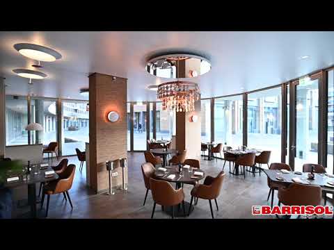 Restaurant Marrees - Weert, Netherlands (Artolis®, Barrisol Mirror®, Barrisol Acoustics)