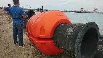 HOHN MARINE Products Gallary December 2020:Dredge pipes, hoses, floaters: www.floatinghosesllc.com
