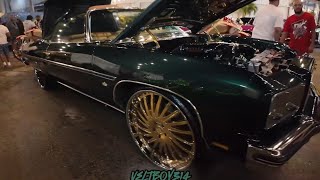 Famous Whipple Supercharged Candy Green '75 Donk On Gold 26" Corleone Forged Wheels Net Worth