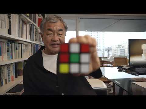 Rubik's Cube Inspiration Project # 10: Kuma Kengo's masterpiece