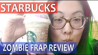 New Starbucks Zombie Frap Review