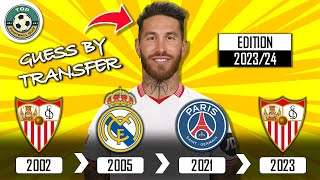 GUESS THE PLAYER BY THEIR TRANSFERS | TFQ QUIZ FOOTBALL 2024