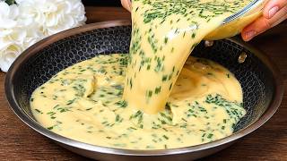 Ich koche Eier so, wenn ich wenig Zeit habe. Nur 4 Zutaten. Einfach und lecker!
