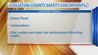 Famous Colleton County to conduct safety checkpoints Wealth