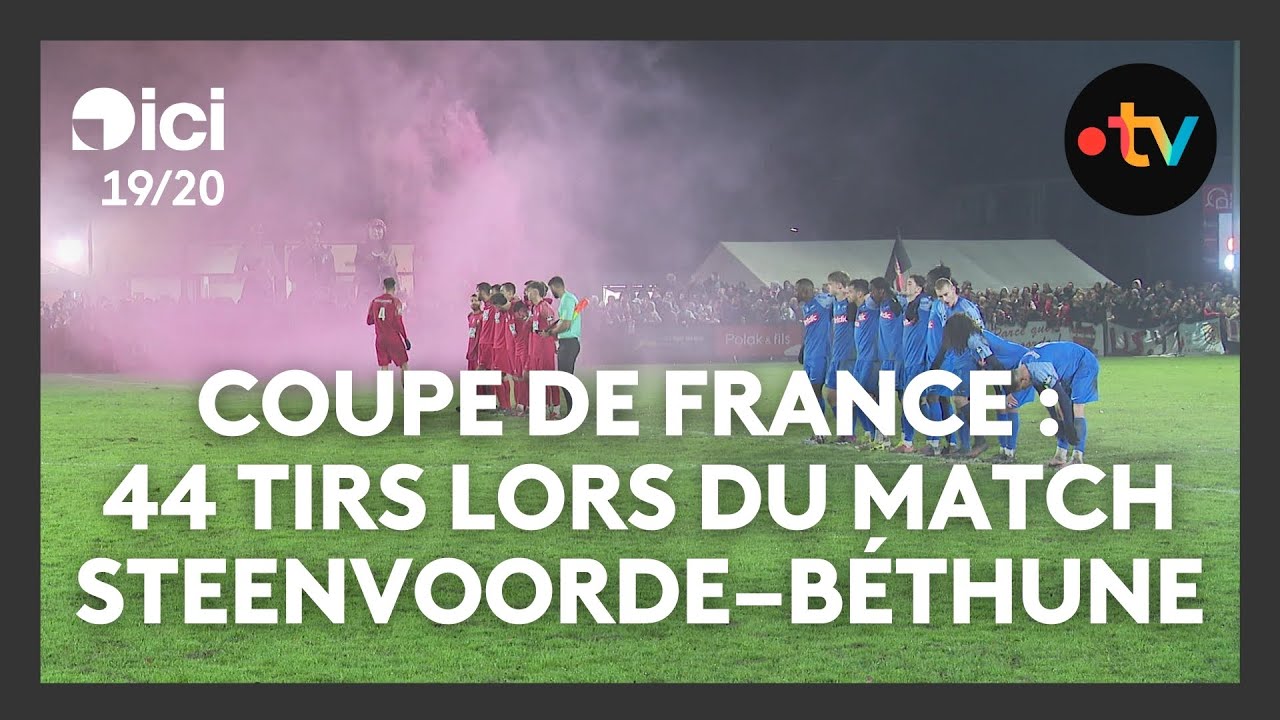 Coupe de France : 44 tirs au but lors du match entre Steenvoorde et Béthune